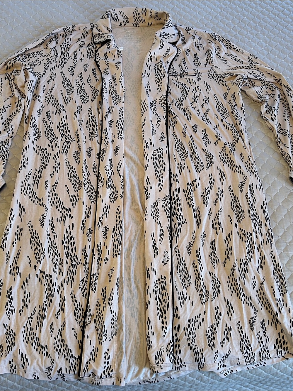 New State of Day Animal Print Nightgown – Pockets – Size M